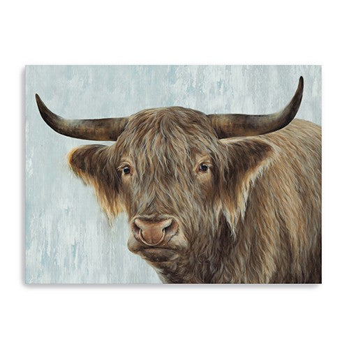 Homeroots 24" X 18" Bold No Bull Canvas Wall Art  Polyester 398957