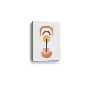 HomeRoots Abstract Shapes in Balance Stretched Canvas Print - Modern Art for Contemporary Home Décor 32"x48" 398965