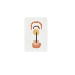 HomeRoots Abstract Shapes in Balance Stretched Canvas Print - Modern Art for Contemporary Home Décor 32"x48" 398965