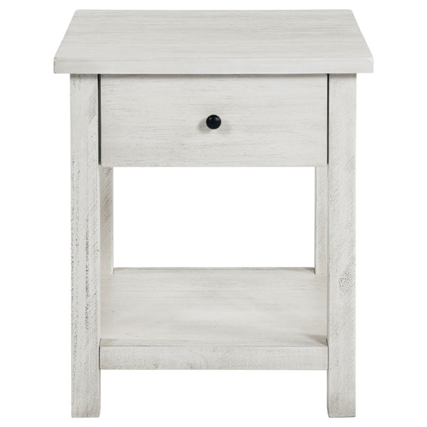 English Elm Castleton Farmhouse 2 Piece Living Room Set with Shelf Storage and Drawer B062S01717
