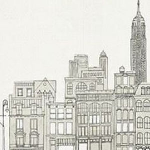 Homeroots Nyc Cafline Work Unframed Print Wall Art  Polyester 399008