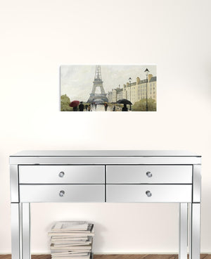 HomeRoots Parisian Rainy Day Canvas Print – Chic Wall Art with Timeless Charm for Stylish Home Décor 16"x24" 399016