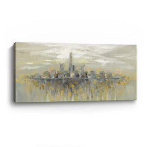 HomeRoots Artistic Manhattan Skyline Canvas Print - Modern Wall Art for Contemporary Home Decor & Offices 30"x60" 399032