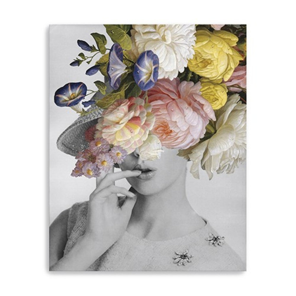 HomeRoots Glamorous Garden Party Canvas Print - Chic Wall Art for Sophisticated Home Décor & Vibrant Spaces 24"x30" 399039