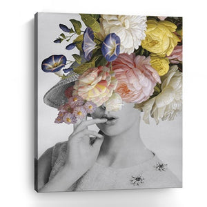 HomeRoots Glamorous Garden Party Canvas Print - Chic Wall Art for Sophisticated Home Décor & Vibrant Spaces 24"x30" 399039