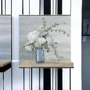 HomeRoots Sweet Serene Flower Bouquet Canvas Art - Gallery-Wrapped Wall Décor for Modern & Classic Spaces 20"x20" 399051