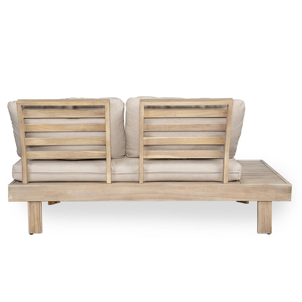 English Elm Christopher Knight Home® - Topia Acacia 7-Seater Sofa Set – Elegant, Durable, Water-Repellent Cushions For Outdoor Comfort & Style N773OS00076S