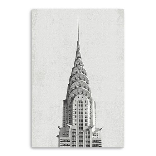 Homeroots 48" X 32" Vintage Nyc Canvas Wall Art  Polyester 399096