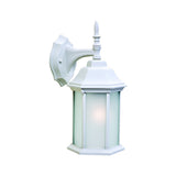 Homeroots Xl White Frosted Glass Swing Arm Wall Light   399220