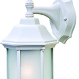 Homeroots Xl White Frosted Glass Swing Arm Wall Light   399220