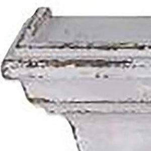 Homeroots 5" Wall Mounted Shelving Unit  Solid Wood 399281