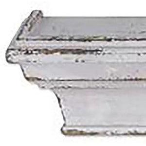 Homeroots 5" Wall Mounted Shelving Unit  Solid Wood 399281