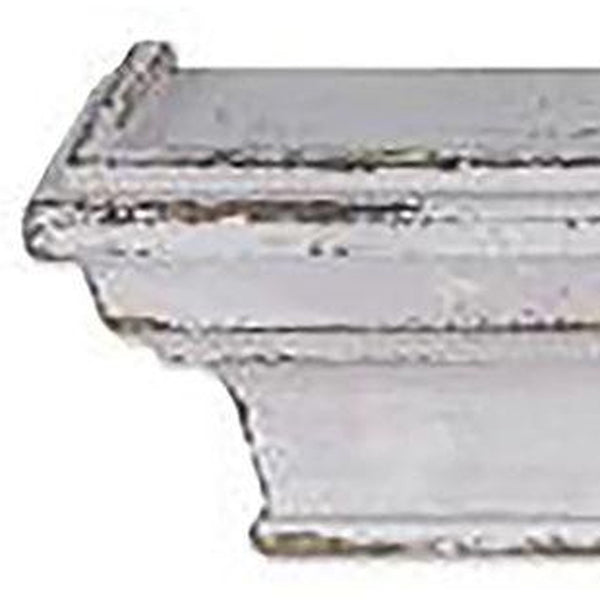 Homeroots 5" Wall Mounted Shelving Unit  Solid Wood 399281