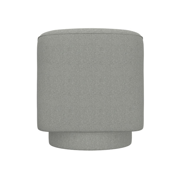 English Elm Wallace & Bay - Gray Swivel Accent Chair - Modern Meteor Gray Upholstered Comfort For Living Rooms And Offices B361P384447-GIGA