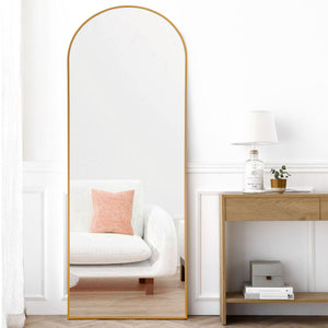 Homeroots Gold Arch Metal Framed  Glass 399784