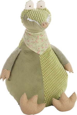 Homeroots 26" Green Novelty Fabric Throw Pillow - Decorative & Cozy Accent For Sofa, Chair, Or Bed Ensemble   399816