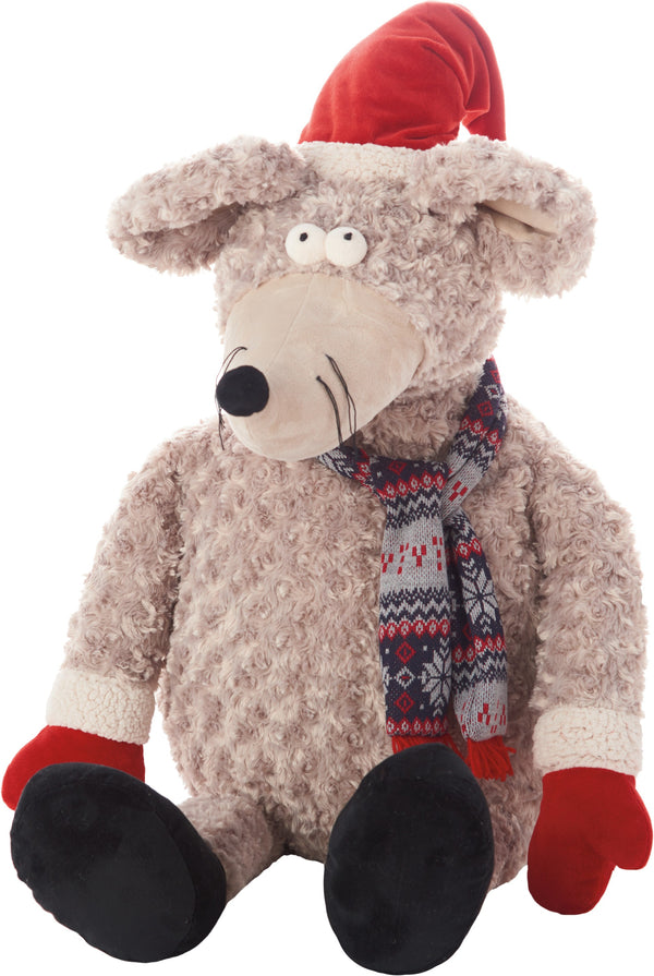 Homeroots Grey 23" X 24" Novelty Polyester Throw Pillow   399817