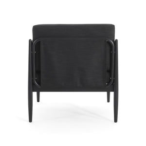 English Elm Christopher Knight Home® - DAWSON Black Aluminum Outdoor Club Chairs - 2PCS Water-Resistant Cushions, Sturdy Rustproof Frame N775P247810B