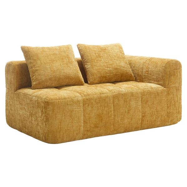 English Elm United Chenille Loveseat Sofa - Cozy Modular Sleeper For Small Spaces, Modern Comfort & Style W1568P255142-GIGA