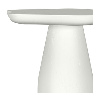 English Elm Trevor Sculptural Cloud Top Mdf Side Table for Modern Eclectic Living Spaces B062S01646