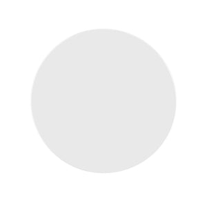 English Elm White 3-Piece Farmhouse Dining Set With Round Table & 2 Ladder-Back Chairs For Cozy Spaces B011S00925-GIGA