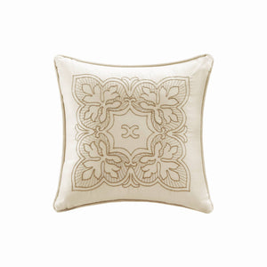 JLA Home Madison Park - 6 Piece Scalloped Edge Daybed Cover Set with Embroidered Pillow, Antimicrobial Twin Bedding, Cottage Chic Finish MP13-5024