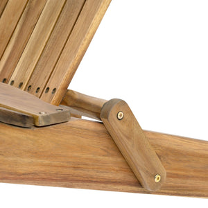 English Elm Christopher Knight Home® - Malibu Handcrafted Adirondack Chair - Durable Acacia Wood, Rustic Style, Foldable For Easy Storage N770P241668M