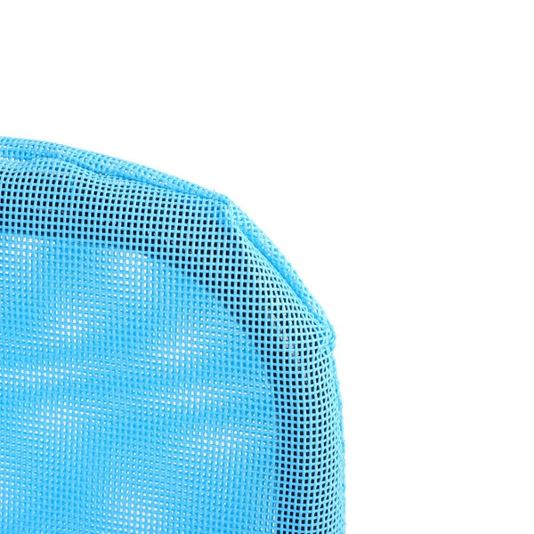 English Elm Outsunny Folding Chaise Lounge Chair - Adjustable Outdoor Recliner With Breathable Mesh & Headrest W2225P217766-GIGA