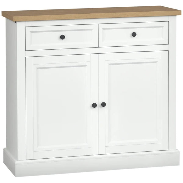 English Elm Storage Shoe Cabinet with Louvered Doors Six Adjustable Shelves and Slim Metal Legs T3971P465382
