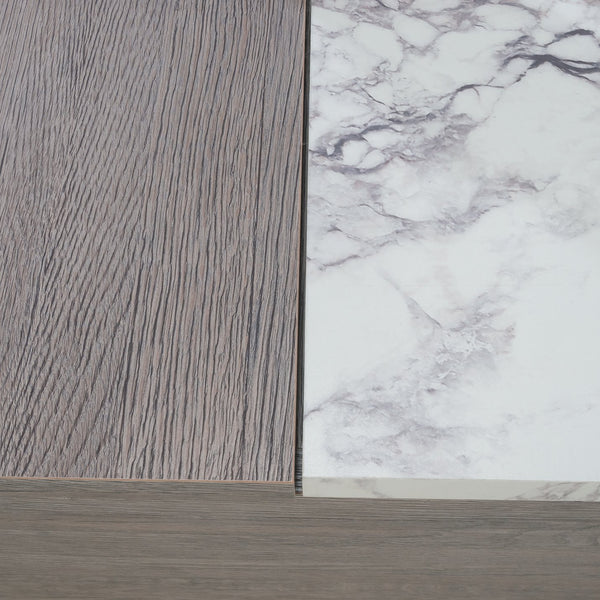 English Elm Lift-Top Coffee Table With Faux Marble Accent | Versatile Storage & Modern Design For Any Space B356P367748