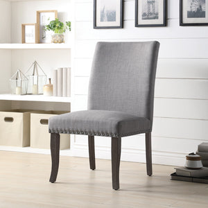 OSP Home Furnishings Hamilton Dining Chair  - Set of 2 Dove