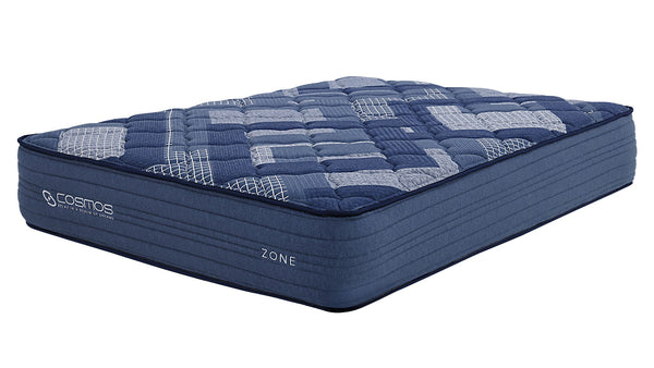 English Elm Zone Queen Hybrid Mattress Graphite Memory Foam Cooling Gel Pocketed Coil Support B342P315717