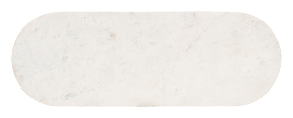 Izola Console Table White & Black 110230 Zuo Modern