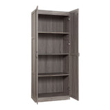 Manhattan Comfort Hopkins Modern Storage Closet Grey 3GLF-GY