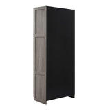 Manhattan Comfort Hopkins Modern Storage Closet Grey 3GLF-GY