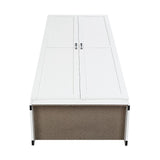 Manhattan Comfort Hopkins Modern Storage Closet White 3GLF-WH