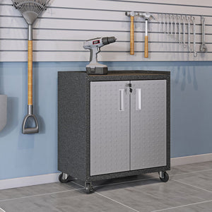 Manhattan Comfort Fortress Modern Garage Cabinet Grey 3GMCC