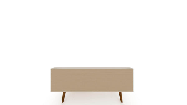 Manhattan Comfort Tribeca Mid-Century Modern TV Stand Off White 3PMC6