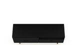Manhattan Comfort Tribeca Mid-Century Modern TV Stand Black 3PMC70