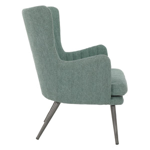 OSP Home Furnishings Jenson Chair Green