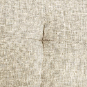 English Elm Modern Hand-tufted Lounge Chair Solid Wood Legs Mid-century Accent Seat for Living Room B035P482916
