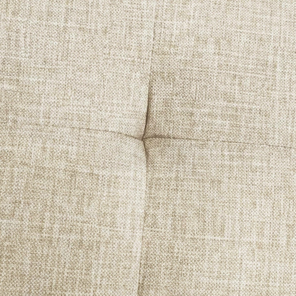 English Elm Modern Hand-tufted Lounge Chair Solid Wood Legs Mid-century Accent Seat for Living Room B035P482916