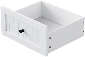 English Elm K&K 48in Kitchen Island Set with 2 Stools, Built-In Power Station, Drop Leaf & Ample Storage Space White N707S000015W