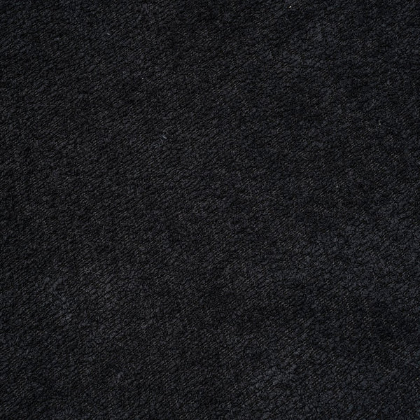 English Elm 144" Upholstered L-Shape Sofa with Bouclé Fabric, Plush Pocket-Spring Seats & Five Pillows for Living Room Black N719S001850B