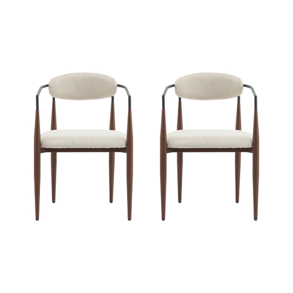 English Elm Christopher Knight Home® - Dining Arm Chair Set Of 2 - Modern Upholstered Design With Ergonomic Support For Chic Dining Spaces N771P232981H