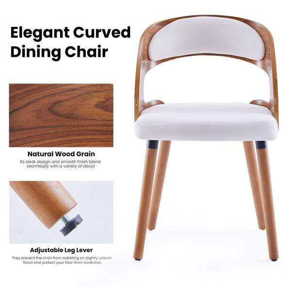 English Elm Swivel Counter Stools Set of 2 Rattan Back Pu Seat Mid Century Wood Frame Kitchen T3623P433657