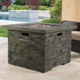 Christopher Knight Home® - Noble House - Blaeberry Outdoor Square Fire Pit