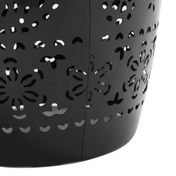 English Elm Christopher Knight Home® - Ruby12" Mosaic Side Table - Elegant Ceramic Tile & Iron Frame For Indoor/Outdoor Accent Use N770P182369B