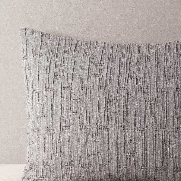 English Elm 3 Piece Oversized Comforter Set Full/Queen - Cotton Blend Face, Plush Polyester Fill, Hotel-Style Cozy Grey 23.62 L x 22.83 W x 12.99 H B035P280374