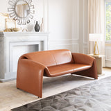 Horten Sofa Brown 110027 Zuo Modern